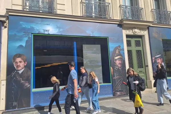 Habillage magasin pose d'adhésif & Vitrophanie image 3