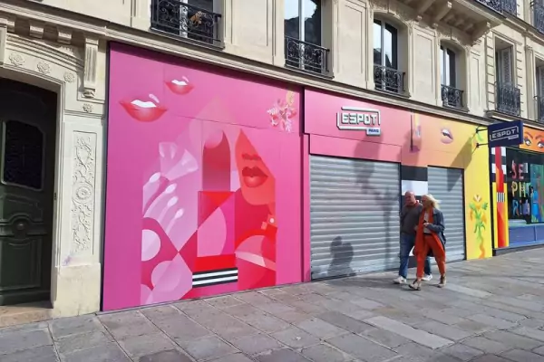 Adhésif et décoration de vitrine à Paris (75) image 8